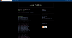 Desktop Screenshot of analpassion.blogspot.com