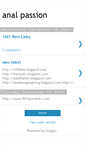 Mobile Screenshot of analpassion.blogspot.com