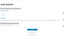 Tablet Screenshot of analpassion.blogspot.com