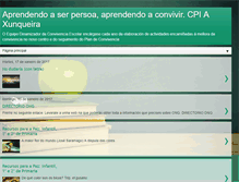 Tablet Screenshot of convivenciaaxunqueira.blogspot.com