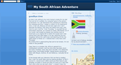 Desktop Screenshot of mysouthafricanadventure.blogspot.com