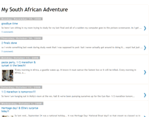 Tablet Screenshot of mysouthafricanadventure.blogspot.com