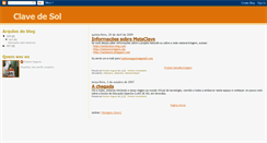 Desktop Screenshot of escolaclavedesol.blogspot.com