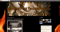 Desktop Screenshot of exhumingthedisemboweled.blogspot.com