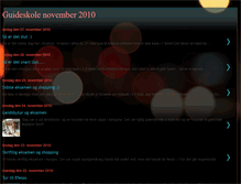 Tablet Screenshot of hellesguideskole.blogspot.com