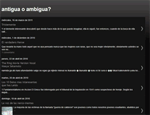 Tablet Screenshot of antiguaoambigua.blogspot.com