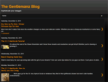 Tablet Screenshot of gentlemanzblog.blogspot.com