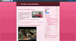 Desktop Screenshot of deklasvandetoekomst.blogspot.com