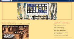 Desktop Screenshot of cineclubfetiche.blogspot.com