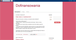 Desktop Screenshot of dofinansowania.blogspot.com