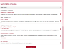 Tablet Screenshot of dofinansowania.blogspot.com