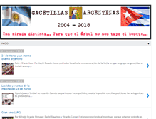 Tablet Screenshot of gacetillasargentinas.blogspot.com