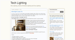 Desktop Screenshot of lighting-tech.blogspot.com