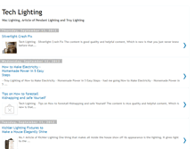 Tablet Screenshot of lighting-tech.blogspot.com