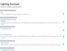 Tablet Screenshot of lightningoverload.blogspot.com