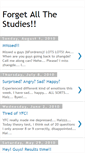 Mobile Screenshot of forget-to-play.blogspot.com