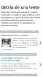 Mobile Screenshot of detrasdeunalente.blogspot.com