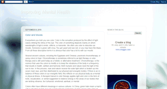 Desktop Screenshot of improvingmentalhealth.blogspot.com