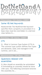 Mobile Screenshot of dotnetqanda.blogspot.com