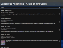 Tablet Screenshot of dangerascend.blogspot.com