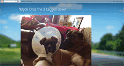 Desktop Screenshot of 3leggedboxer.blogspot.com