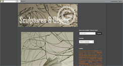 Desktop Screenshot of g-sculptures-objets.blogspot.com