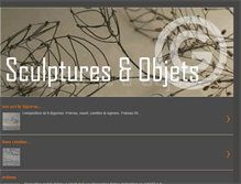 Tablet Screenshot of g-sculptures-objets.blogspot.com