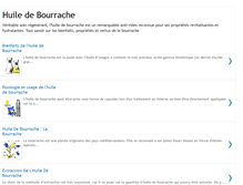 Tablet Screenshot of huile-de-bourrache.blogspot.com