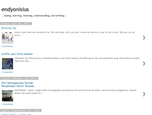 Tablet Screenshot of endyonisius.blogspot.com