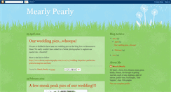 Desktop Screenshot of mearlypearly.blogspot.com