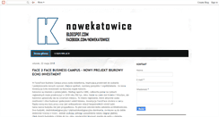 Desktop Screenshot of nowekatowice.blogspot.com