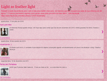 Tablet Screenshot of lightasfeather.blogspot.com