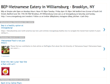Tablet Screenshot of beprestaurant.blogspot.com