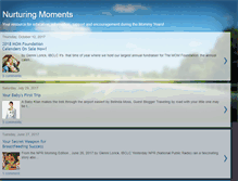 Tablet Screenshot of anurturingmoment.blogspot.com