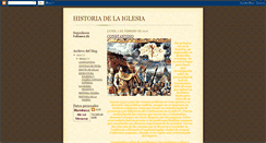 Desktop Screenshot of jose-historiadelaiglesia.blogspot.com