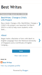 Mobile Screenshot of bestwrites.blogspot.com