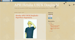 Desktop Screenshot of hetalia-usuk.blogspot.com