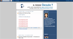 Desktop Screenshot of anossageracaoy.blogspot.com