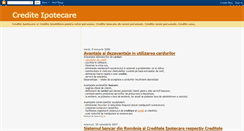 Desktop Screenshot of crediteipotecare.blogspot.com