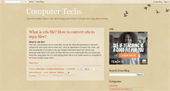 Desktop Screenshot of comptech-blogger.blogspot.com