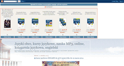 Desktop Screenshot of kursy-jezykowe-mp3.blogspot.com