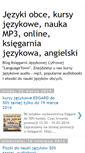 Mobile Screenshot of kursy-jezykowe-mp3.blogspot.com