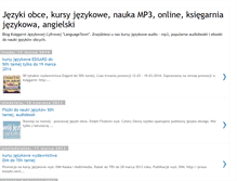 Tablet Screenshot of kursy-jezykowe-mp3.blogspot.com
