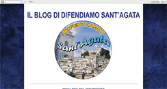 Desktop Screenshot of difendiamosantagata.blogspot.com