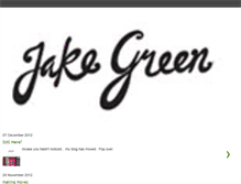 Tablet Screenshot of mrjakegreen.blogspot.com