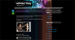 Desktop Screenshot of adhidaz.blogspot.com