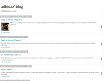 Tablet Screenshot of adhidaz.blogspot.com