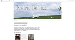 Desktop Screenshot of prairiedaisyhandspun.blogspot.com