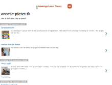Tablet Screenshot of anneke-en-pieter.blogspot.com