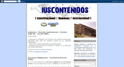 Desktop Screenshot of iuscontenidos.blogspot.com